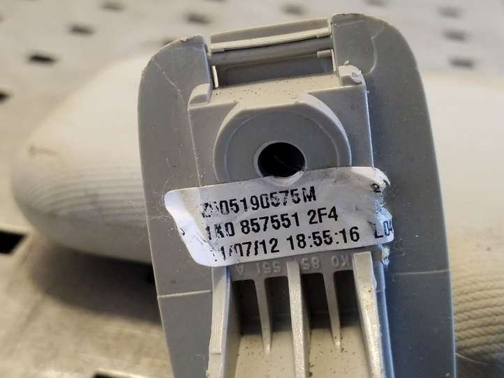 Volkswagen Golf VI (2009 - 2013)  1K08575512F4 Щиток от солнца
