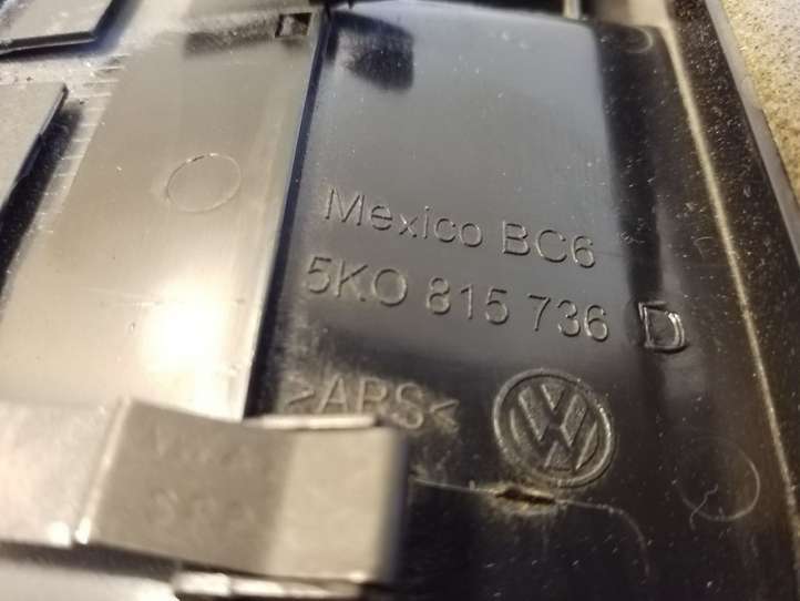Volkswagen Golf VI (2009 - 2013)  5K0815736D Центральный дефлектор