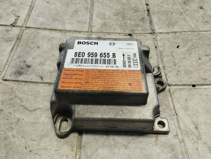 Audi A4 (2000 - 2006)  8E0959655B Блок управления надувных подушек