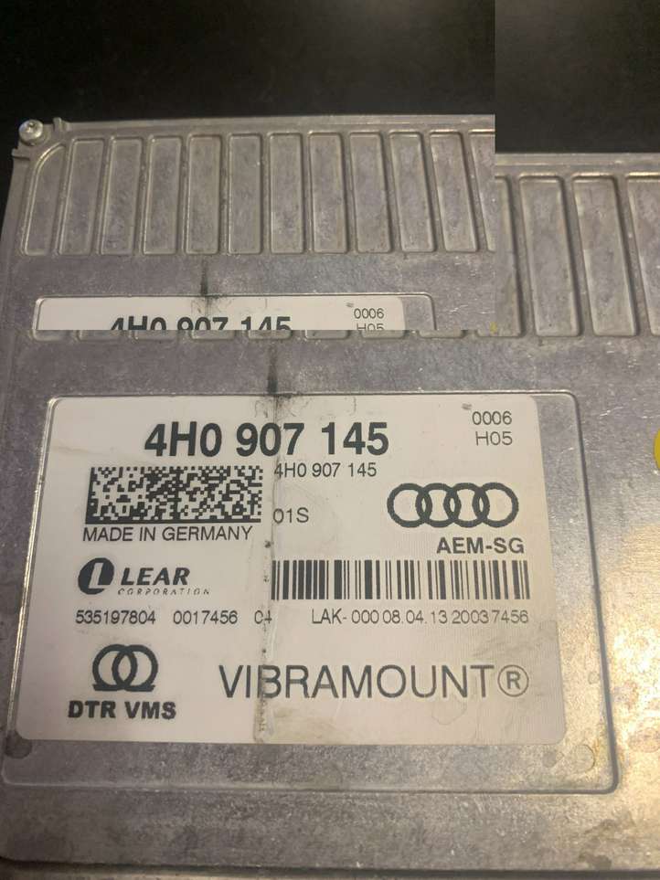 Audi A8 (2010 - 2014)  4H0907145 Блок управления подвески