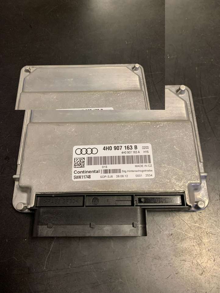 Audi A8 (2010 - 2014)  4H0907163B Блок управления коробки передач