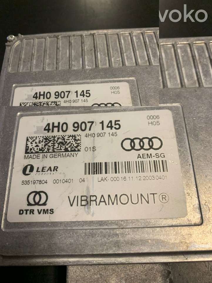 Audi A8 (2010 - 2014)  4H0907145 Блок управления подвески