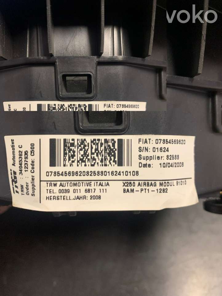 Fiat Ducato (2007 - 2014)  07354569620 Подушка безопастности руля