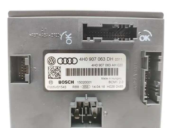 Audi A6 C7 (2014 - 2018) 4H0907063AH Модуль комфорта — фото 3