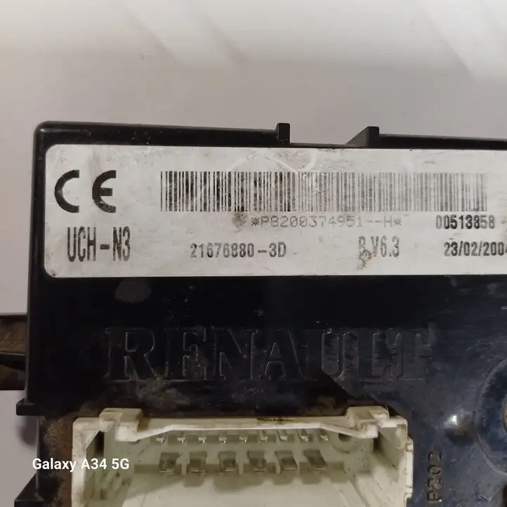Renault Trafic II (X83) (2002 - 2014) P8200374951H Модуль комфорта — фото 3
