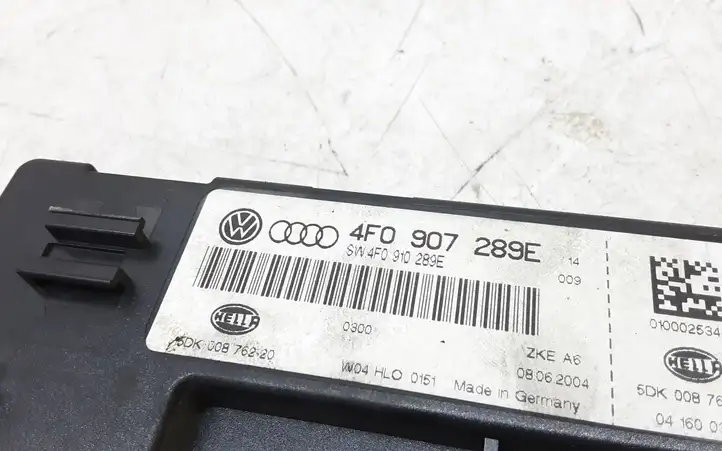 Audi A6 S6 C6 4F (2004 - 2008) 4F0907289E Модуль комфорта — фото 2
