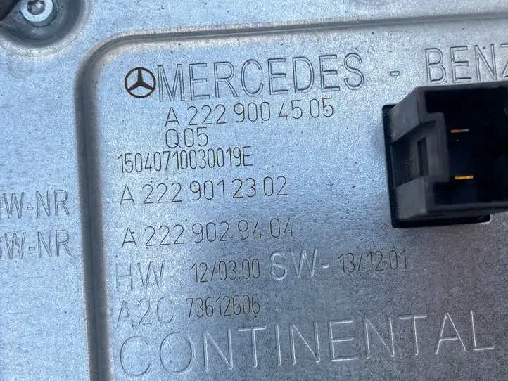 Mercedes-Benz C W205 (2014 - 2021) A2229004505 Модуль комфорта — фото 3