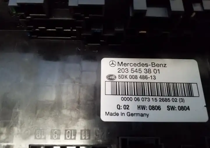 Mercedes-Benz C W203 (2000 - 2007) 2035453801 Модуль комфорта — фото 10