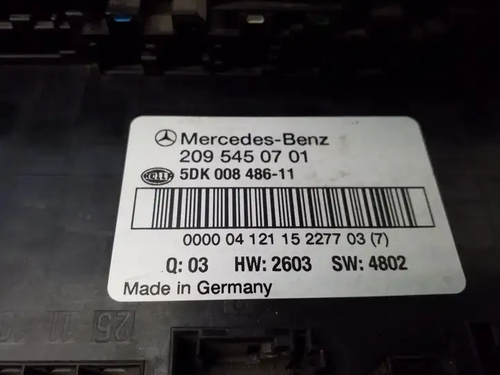 Mercedes-Benz CLK A209,C209 (2002 - 2009) 2095450701 Модуль комфорта — фото 4