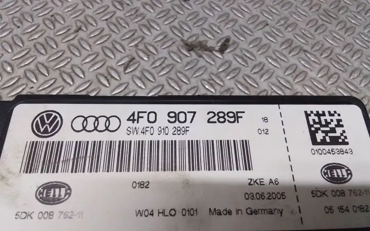 Audi A6 S6 C6 4F (2004 - 2008) 4F0907289F Модуль комфорта — фото 2