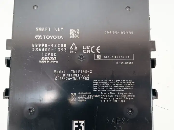 Toyota bZ4X (2021 - ) 8999042200 Блок бесключевого доступа — фото 3