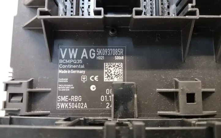Volkswagen Caddy (2010 - 2015) 5K0937085R Модуль комфорта — фото 5