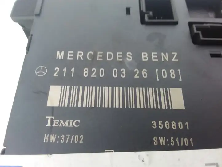 Mercedes-Benz E W211 (2002 - 2009) 2118200326 Блок управления дверью — фото 3