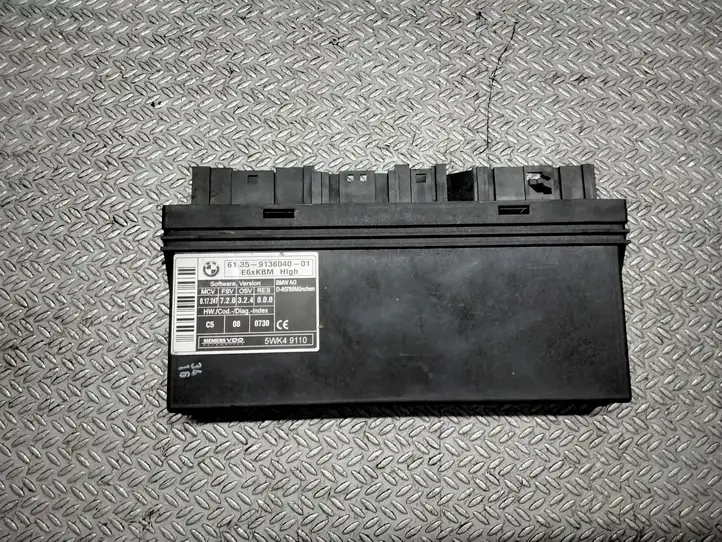 BMW 5 E60 E61 (2004 - 2010) 6135913604001 Модуль комфорта — фото 1
