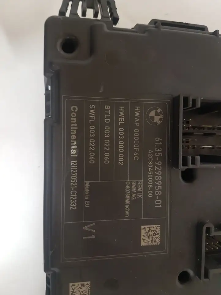 BMW 3 F30 F35 F31 (2012 - 2018) 61359298958 Модуль комфорта — фото 7