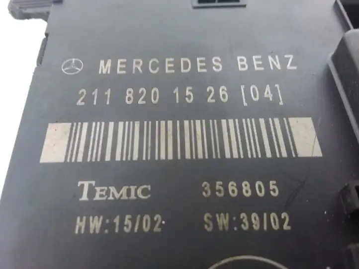 Mercedes-Benz E W211 (2002 - 2009) 2118201526 Блок управления дверью — фото 3