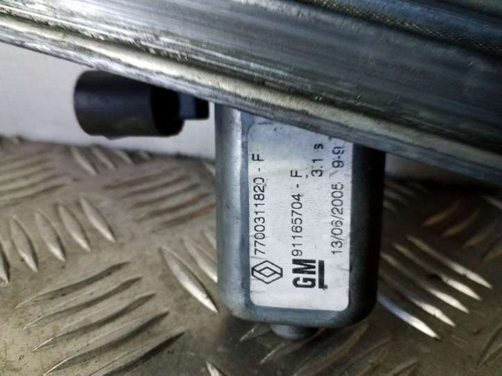 Opel Vivaro (2001 - 2006)  7700311820 Передний комплект электрического механизма для подъема окна