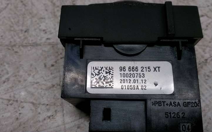 Peugeot 508 (2010 - 2014)  96666215XT Включатель обогрева