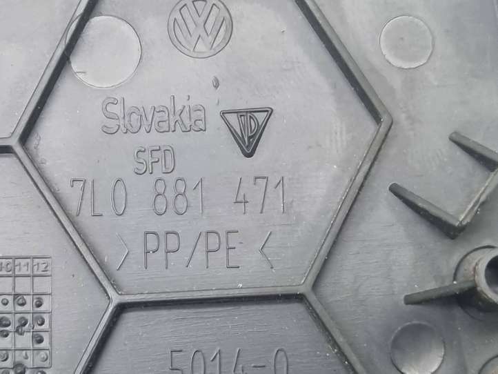 Volkswagen Touareg I (2002 - 2010)  7L0881471 Другая деталь салона
