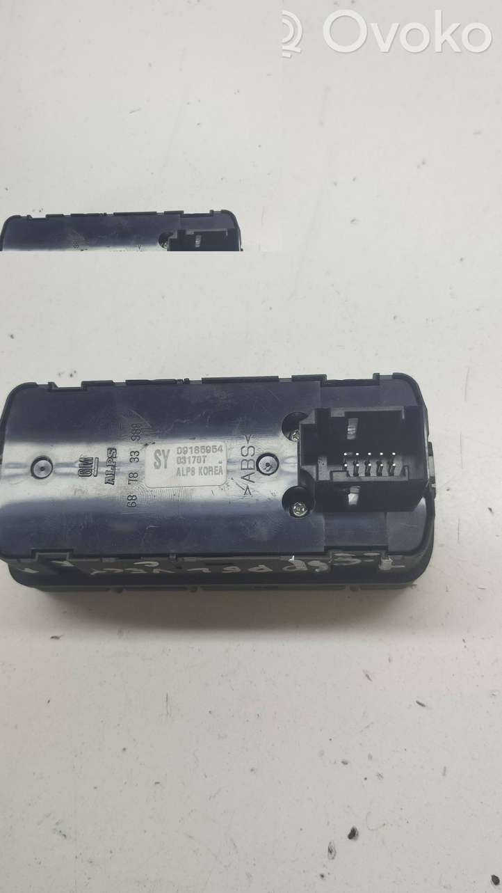 Opel Astra (2004 - 2009)  09185954 Кнопка стеклоподъемников