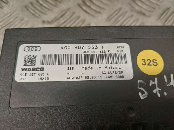 Audi A7 (2010 - 2014)  4G0907553F Блок управления подвески