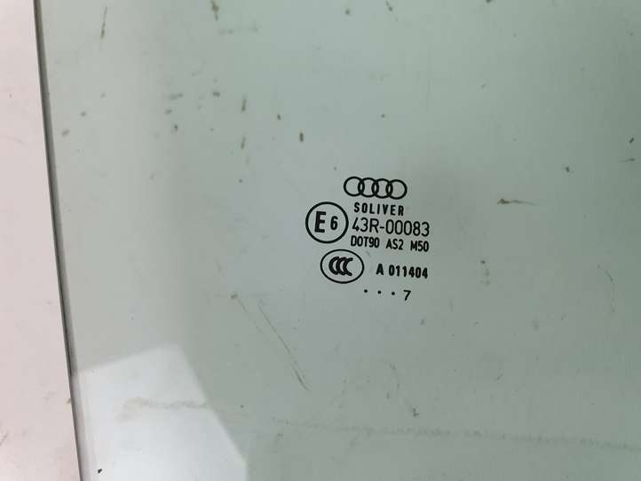 Audi A6 (2008 - 2011)   Основное стекло передних дверей (четырехдверного автомобиля)
