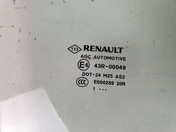 Renault Scenic III -  Grand scenic III (2009 - 2016)   Основное стекло передних дверей (четырехдверного автомобиля)