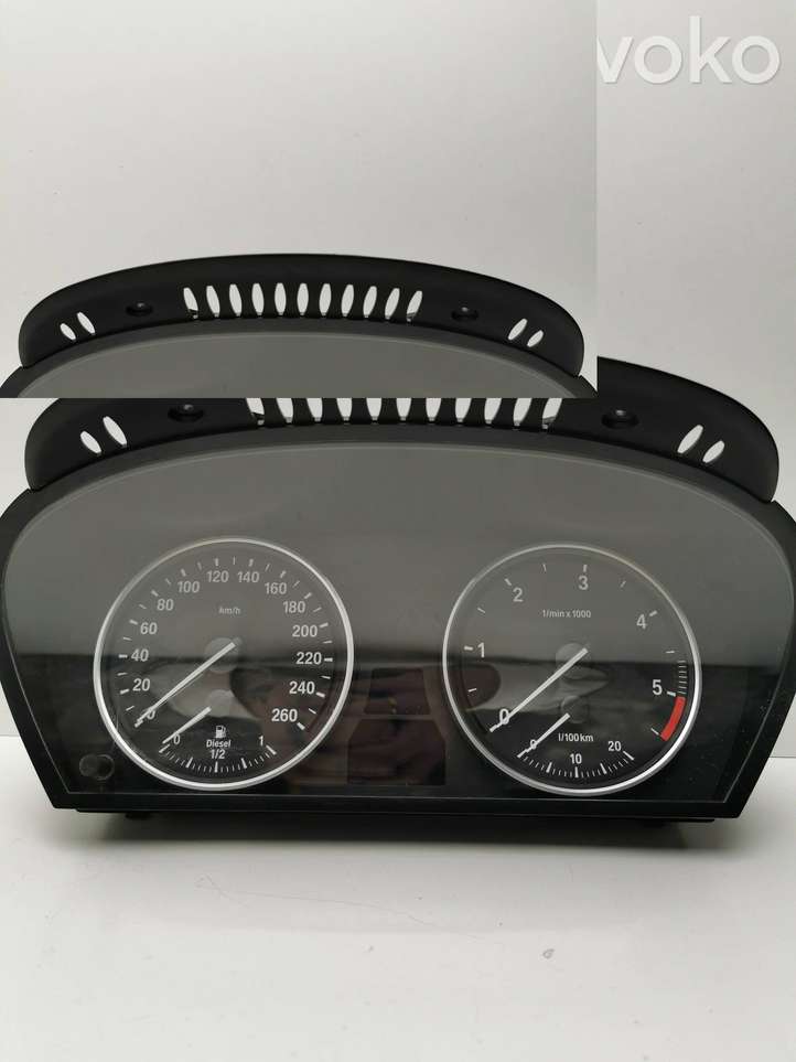 BMW 5 E60 E61 (2004 - 2010)  A2C53257079 Спидометр (приборный щиток)