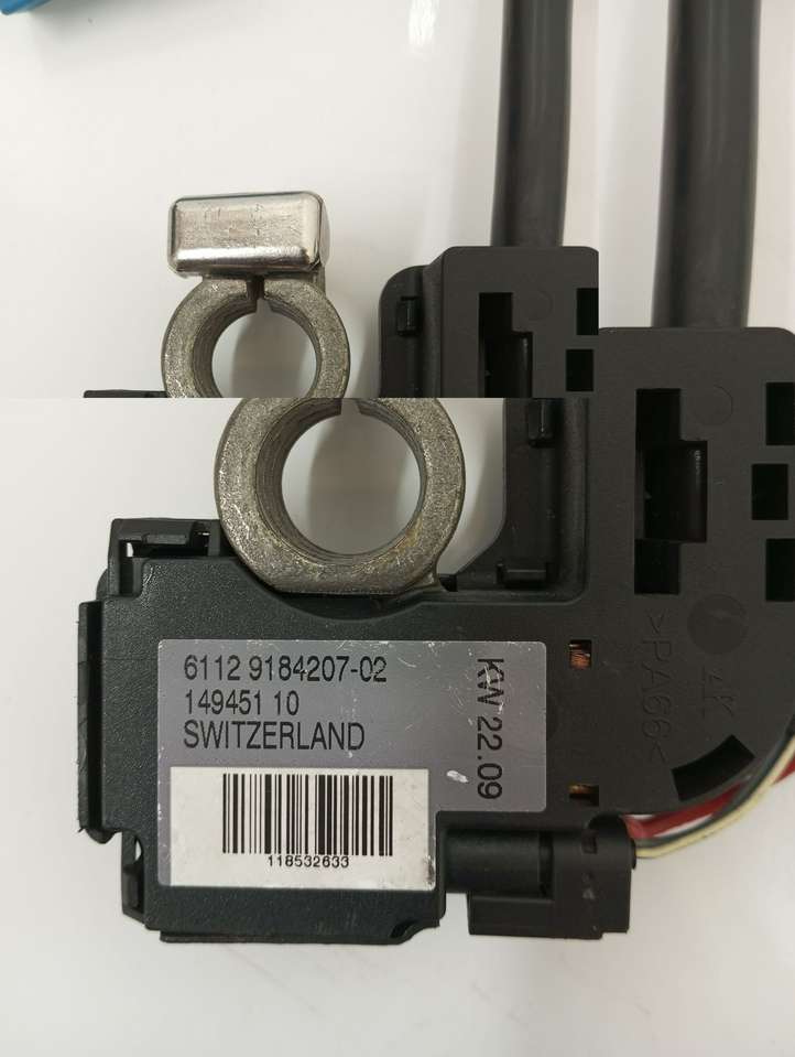 BMW X5 E70 (2006 - 2013)  9184207 Минусовый провод (аккумулятора)