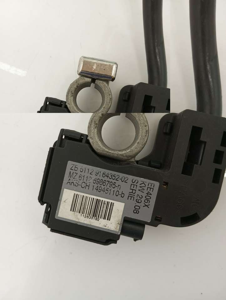 BMW 3 E90 E91 (2005 - 2012)  9164352 Минусовый провод (аккумулятора)