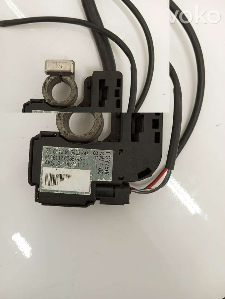 BMW 3 E90 E91 (2005 - 2012)  9164352 Минусовый провод (аккумулятора)