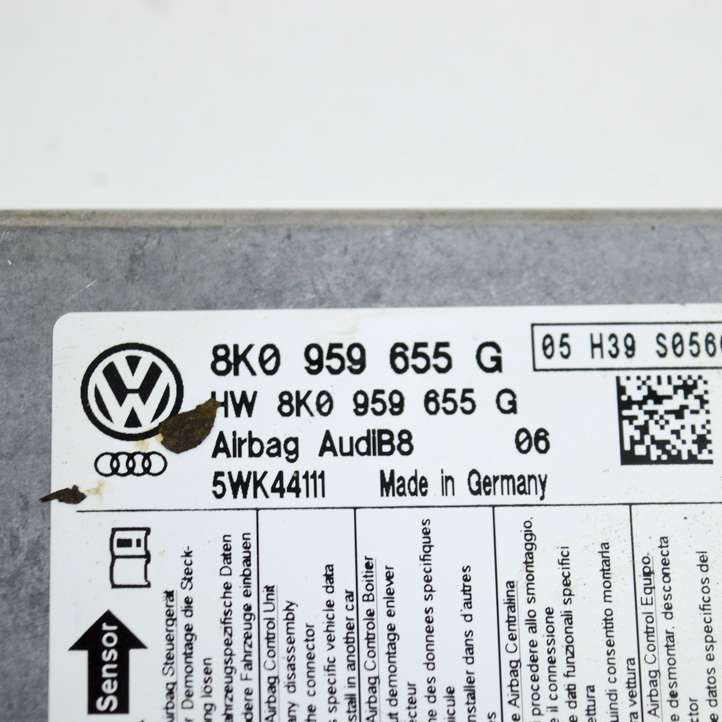 Audi A4 (2007 - 2011)  8K0959655G Блок управления надувных подушек