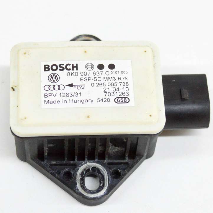 Audi A4 (2007 - 2011)  8K0907637C Датчик акселерации