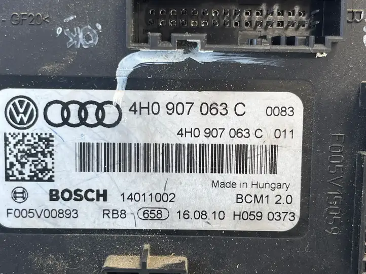 Volkswagen Touareg II (2010 - 2018) 4H0907063C Модуль комфорта — фото 5