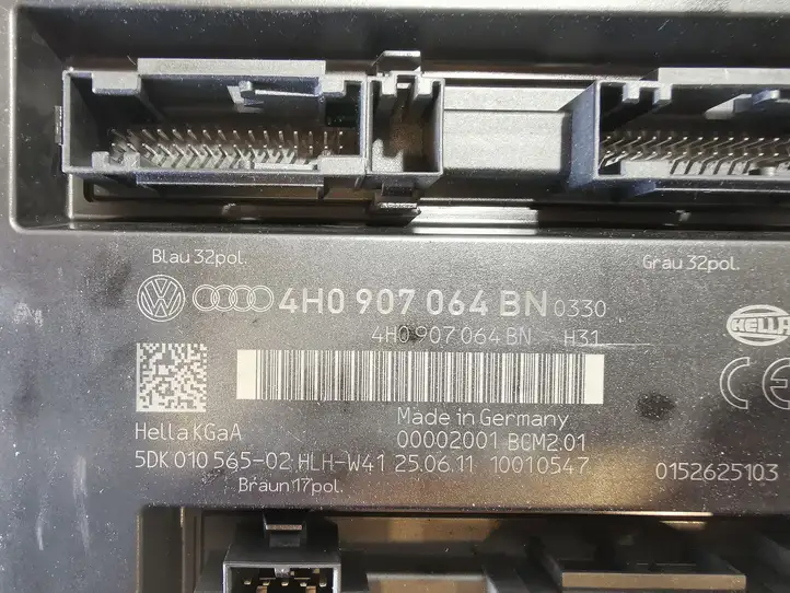 Audi A7 S7 4G (2010 - 2014) 4H0907064BN Модуль комфорта — фото 4