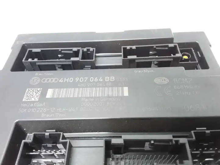 Audi A8 S8 D4 4H (2010 - 2014) 4H0907064BB Модуль комфорта — фото 3
