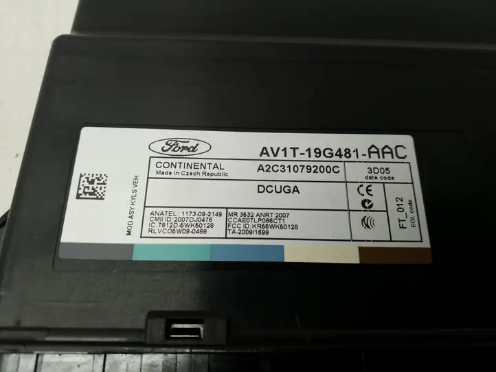 Ford B-Max (2012 - 2018)  AV1T19G481AAC Mодуль kомфортa