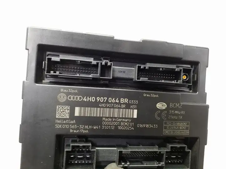 Audi A6 C7 (2011 - 2014) 4H0907064BR Модуль комфорта — фото 4