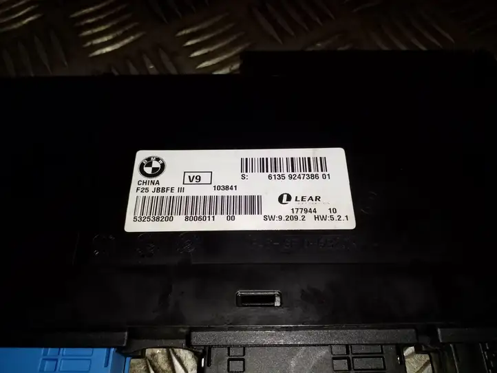 BMW X3 F25 (2010 - 2017) 61359247386 Модуль комфорта — фото 2
