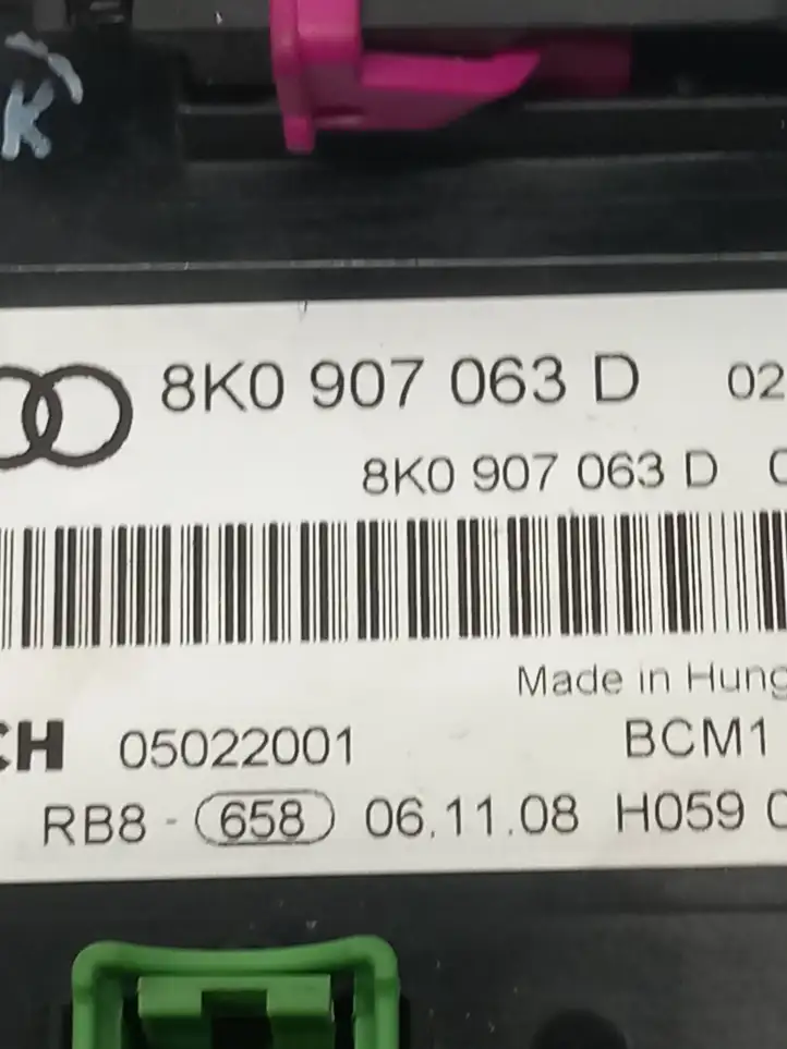 Audi Q5 SQ5 (2008 - 2012) 8K0907063D Модуль комфорта — фото 2