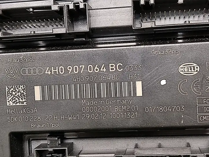 Audi A6 C7 (2011 - 2014) 4H0907064BC Модуль комфорта — фото 3