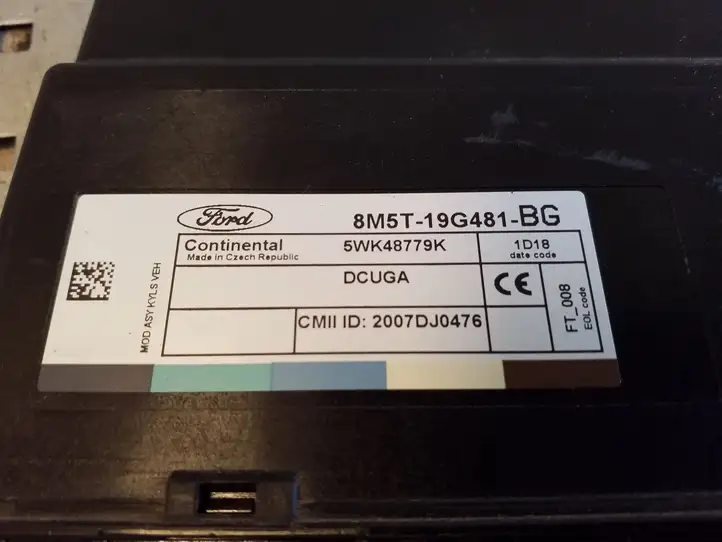 Ford Kuga I (2008 - 2012) 8M5T19G481BG Модуль комфорта — фото 5