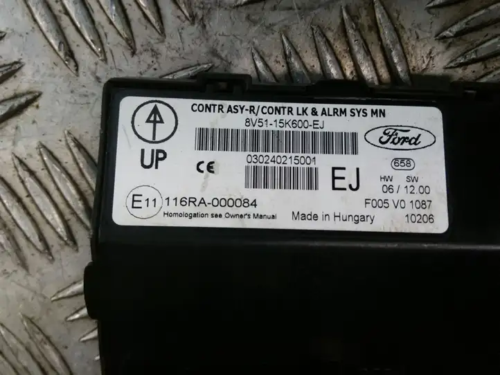 Ford Fiesta (2009 - 2012) 8V5115K600 Модуль комфорта — фото 2