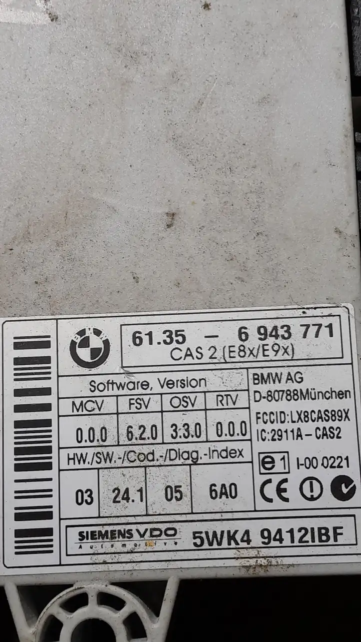 BMW 3 E90 E91 (2005 - 2012) 6943771 Модуль комфорта — фото 3