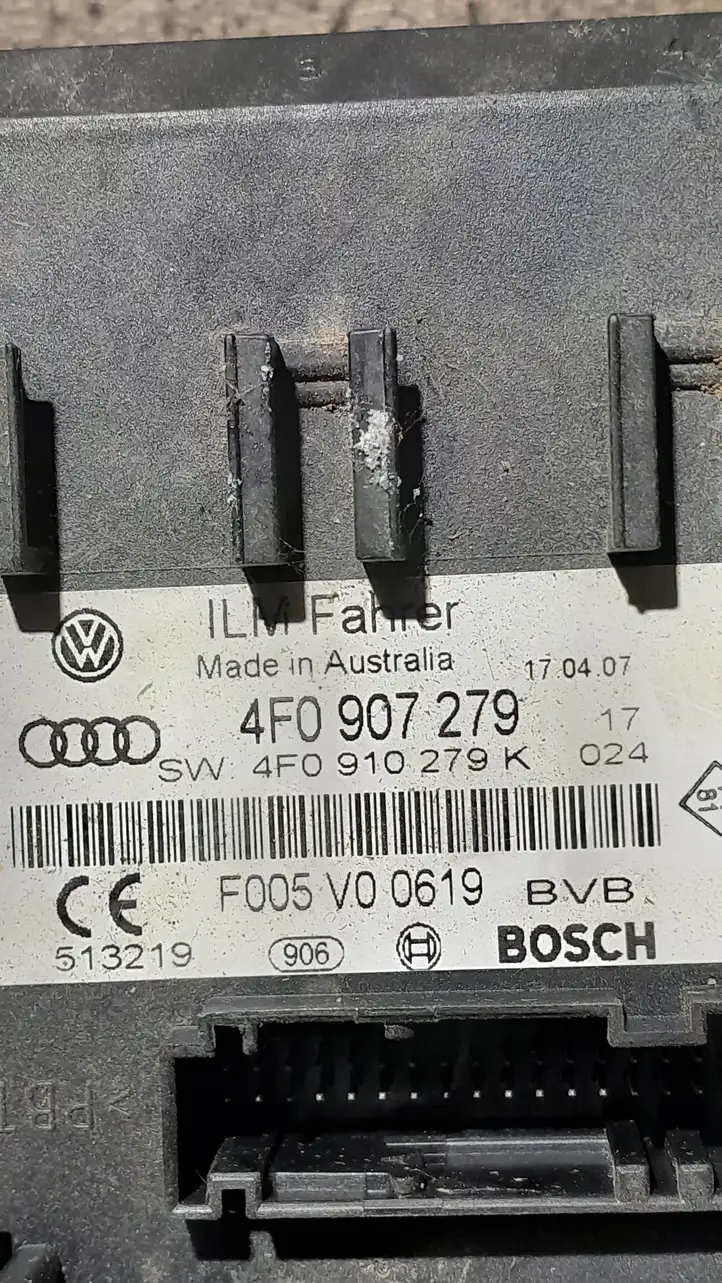 Audi A6 S6 C6 4F (2004 - 2008) 4F0907279 Модуль комфорта — фото 3