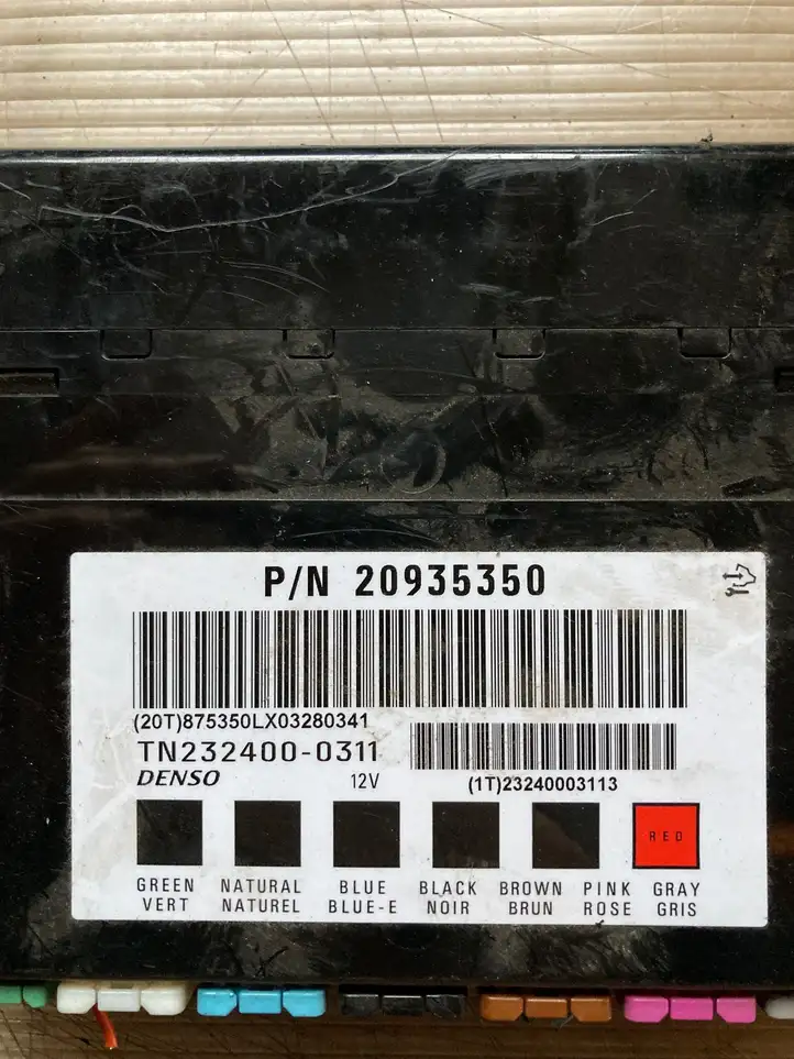 Chevrolet Captiva (2011 - 2013) 20935350 Модуль комфорта — фото 2