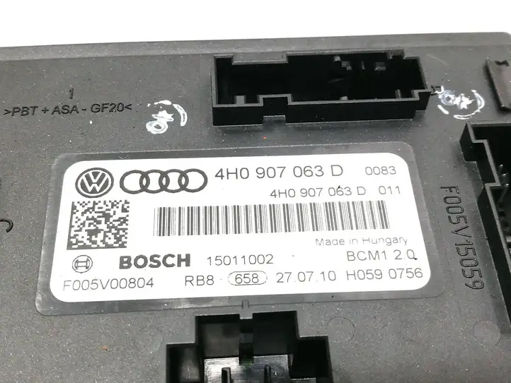 Audi A8 S8 D4 4H (2010 - 2014) 4H0907063D Модуль комфорта — фото 2