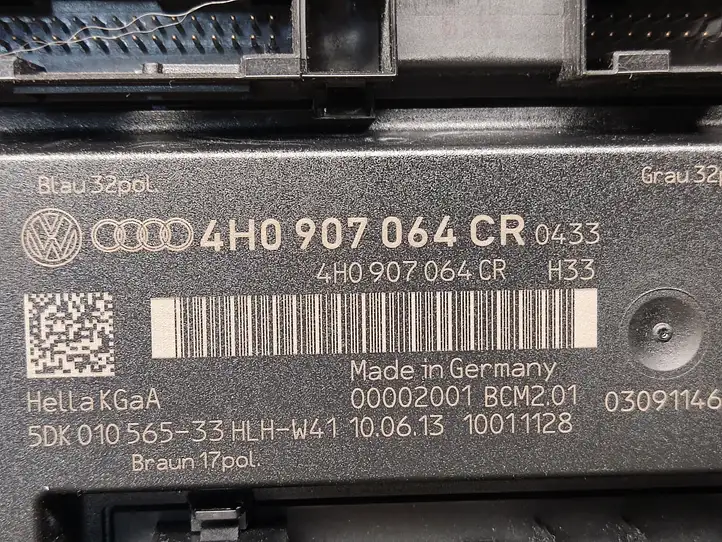 Audi A6 C7 (2011 - 2014) 4H0907064CR Модуль комфорта — фото 4