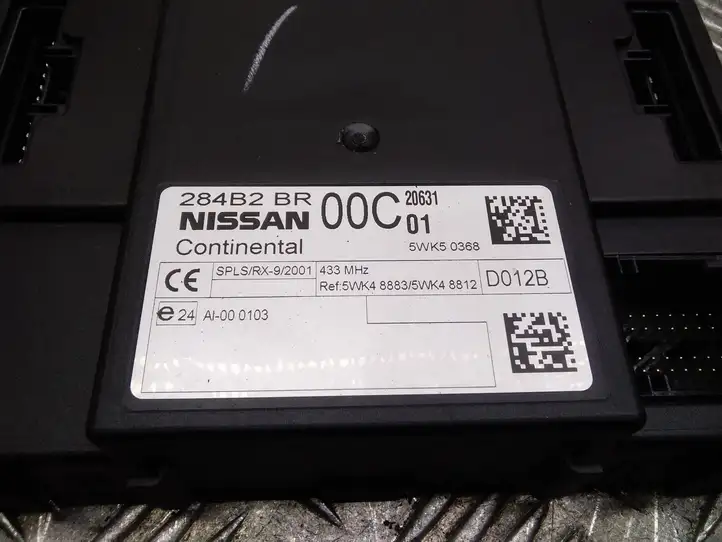 Nissan Qashqai (2010 - 2013) 284B2BR Модуль комфорта — фото 2
