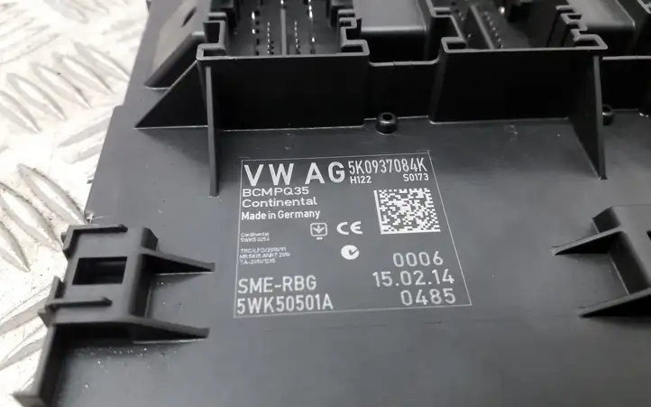 Volkswagen Sharan (2010 - 2015) 5K0937084K Модуль комфорта — фото 2